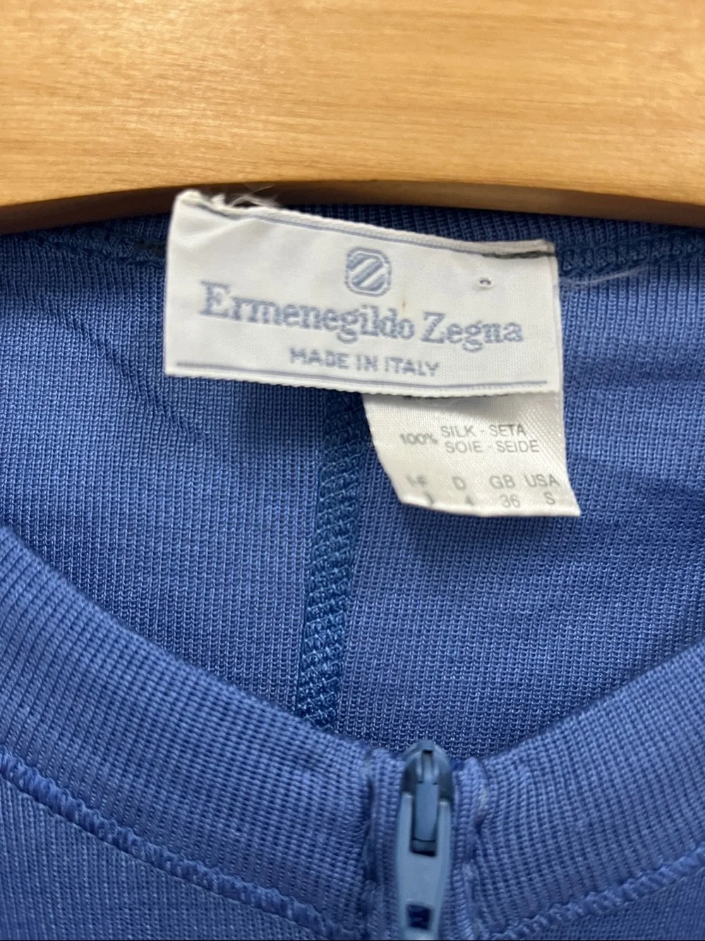 Ermenegildo Zegna 100% silk union suit size S